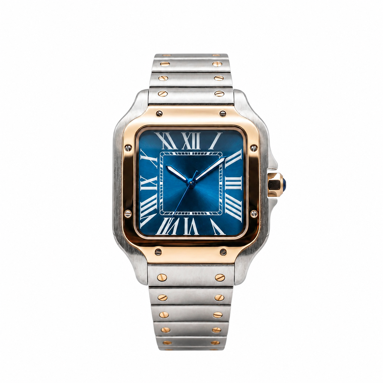 Santos - Blue Rose Gold-Silver