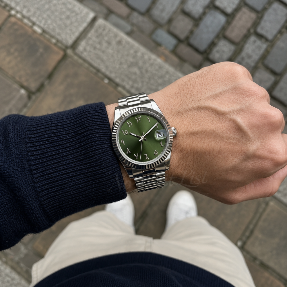 Date - Arabic Olive Green