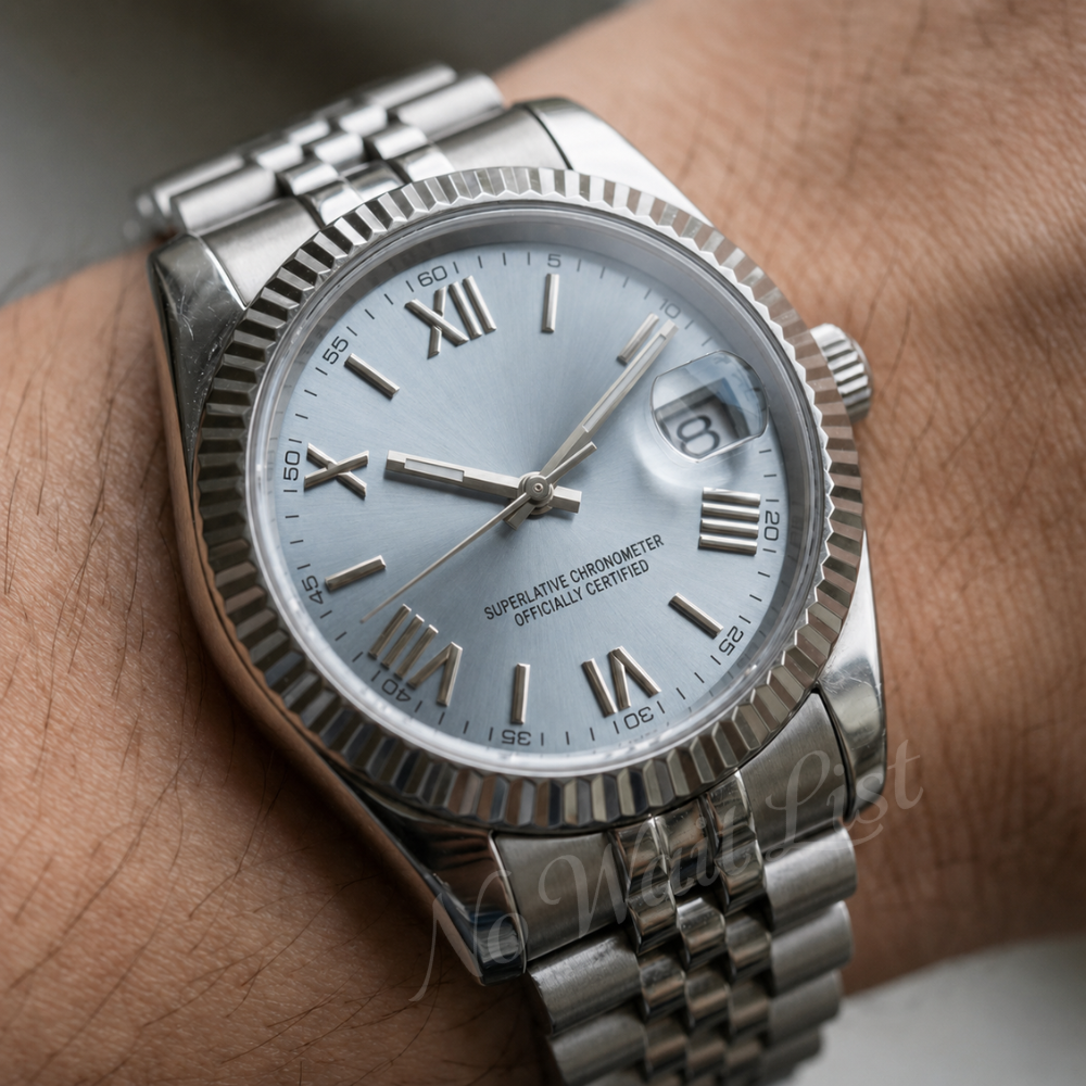 Date - Roman Light Blue