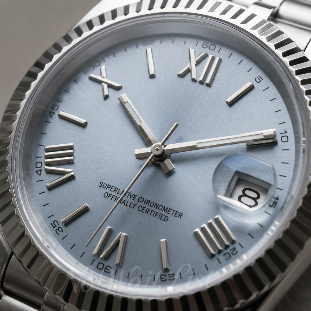 Date - Roman Light Blue