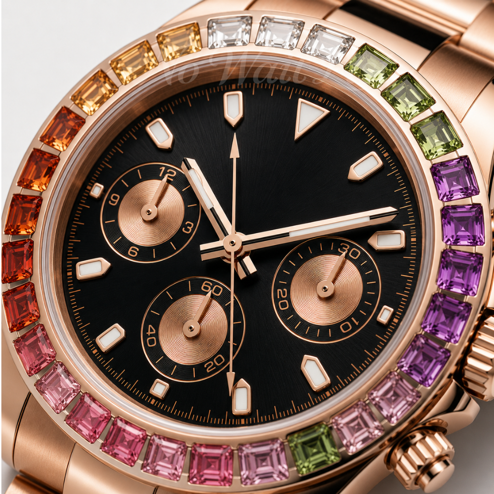 Daytona - Rainbow Rose Gold