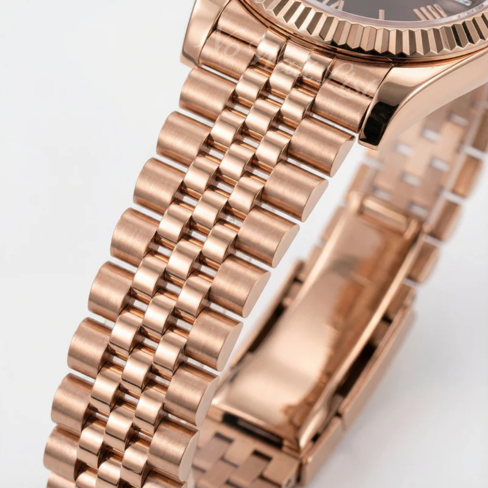 Date - Rose Gold Bordeaux