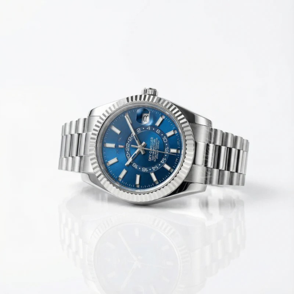 Date - Sky Dweller Blue