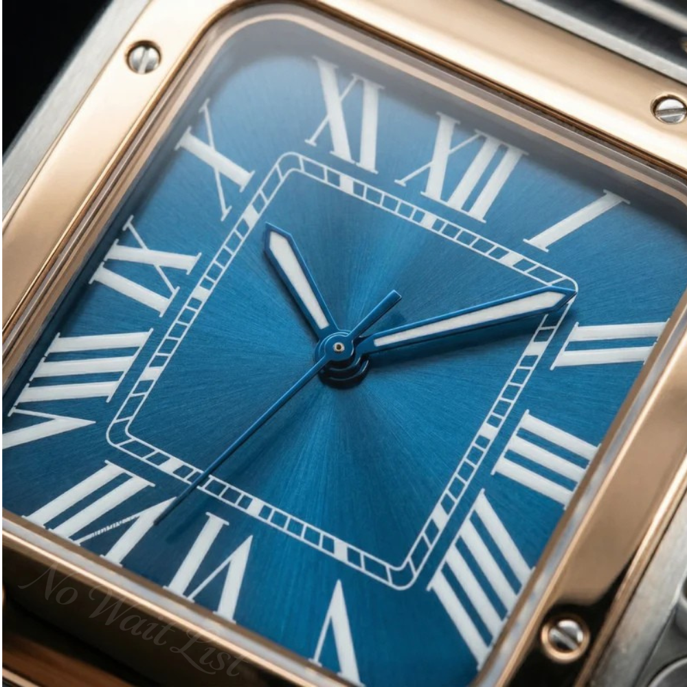 Santos - Blue Rose Gold-Silver