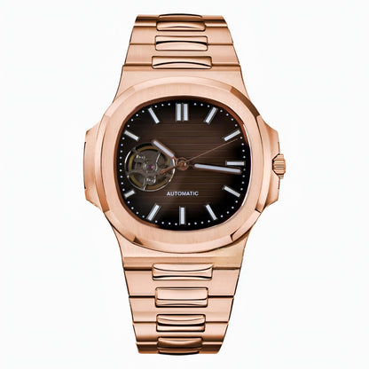 Nautilus - Rose Gold Open Heart