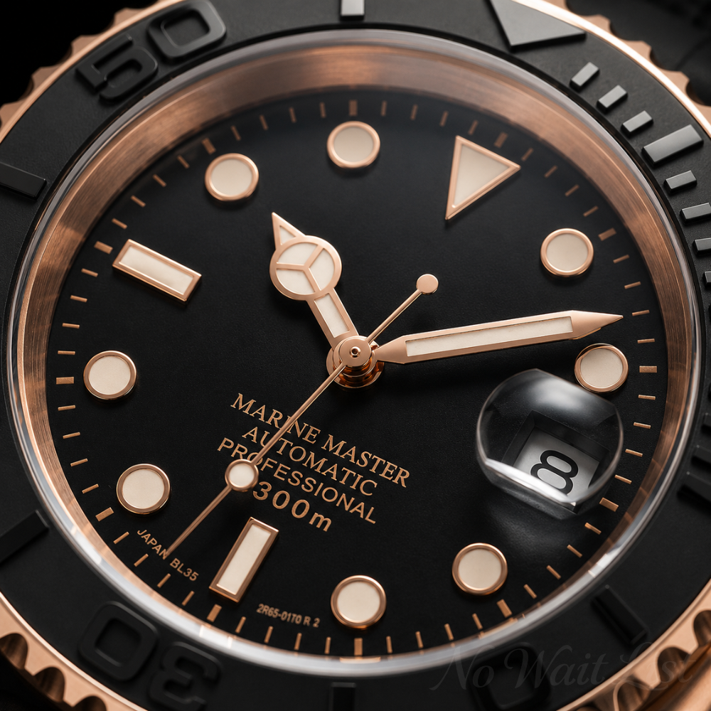 SubMariner - Rose Gold Black