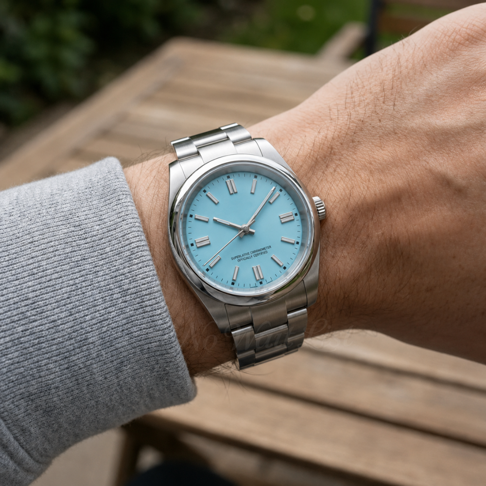 Oyster - Tiffany Blue