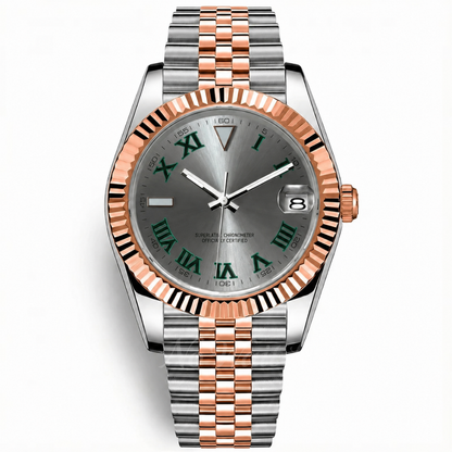 Date - Wimbledon Silver Rose Gold