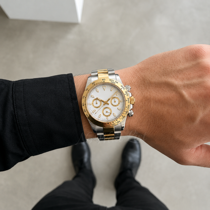 Daytona - Silver Gold White