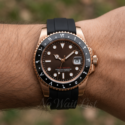 SubMariner - Arabic Rose Gold Chocolate