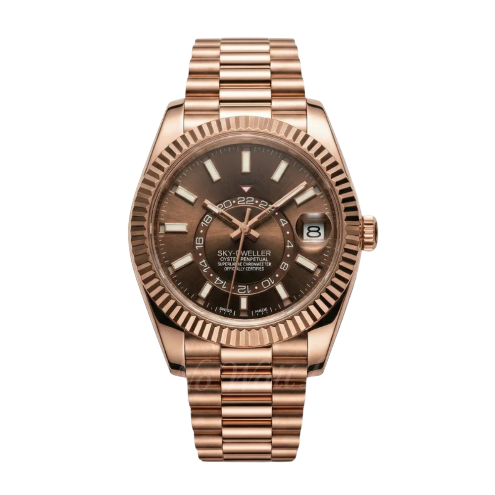 Date - Sky Dweller Rose Gold Chocolate
