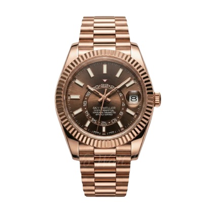 Date - Sky Dweller Rose Gold Chocolate