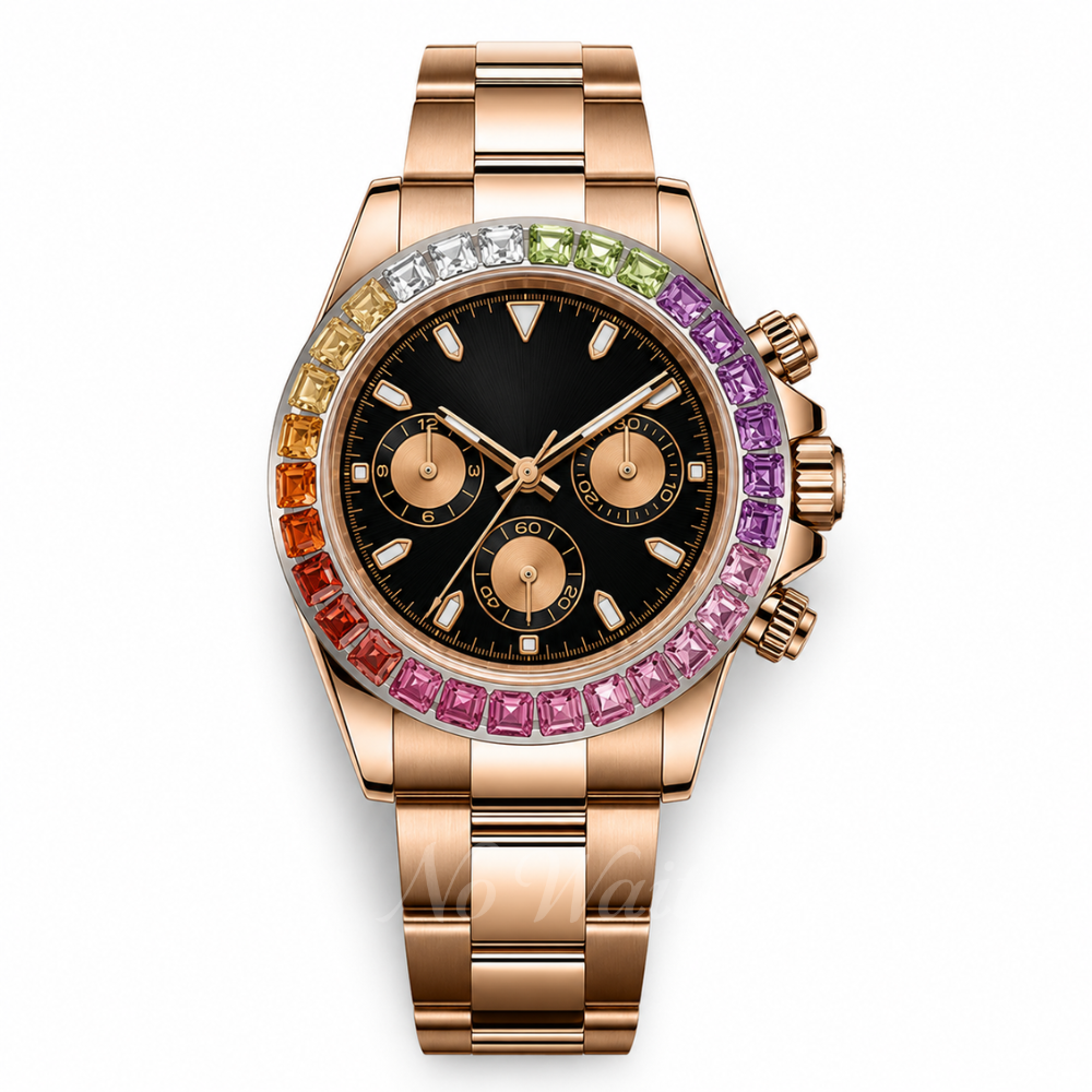 Daytona - Rainbow Rose Gold