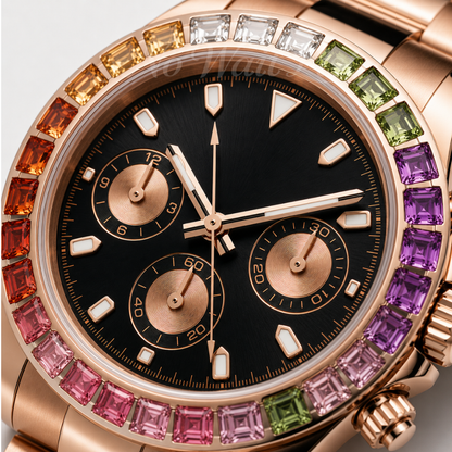 Daytona - Rainbow Rose Gold
