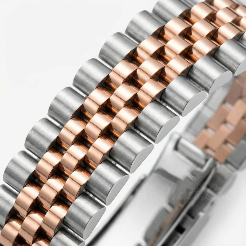 Date - Wimbledon Silver Rose Gold