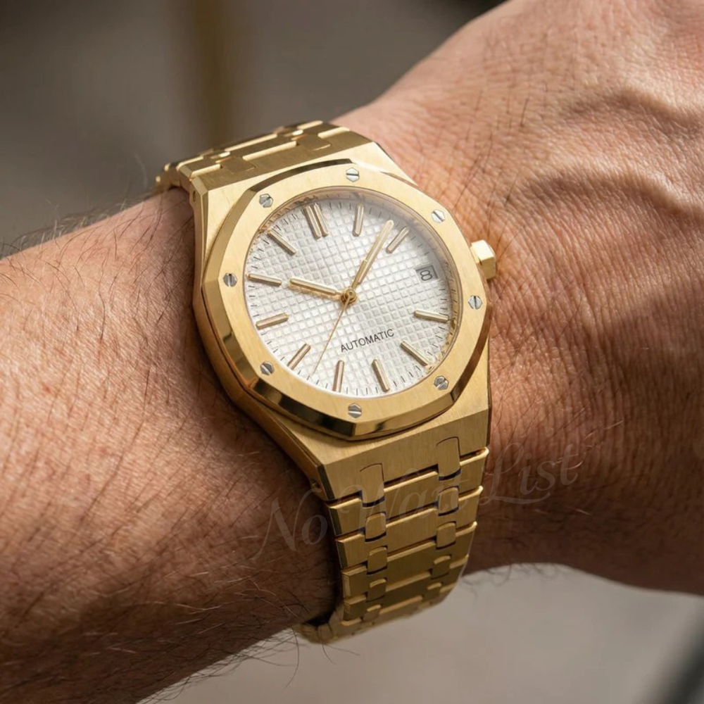 Royal Oak - Gold White