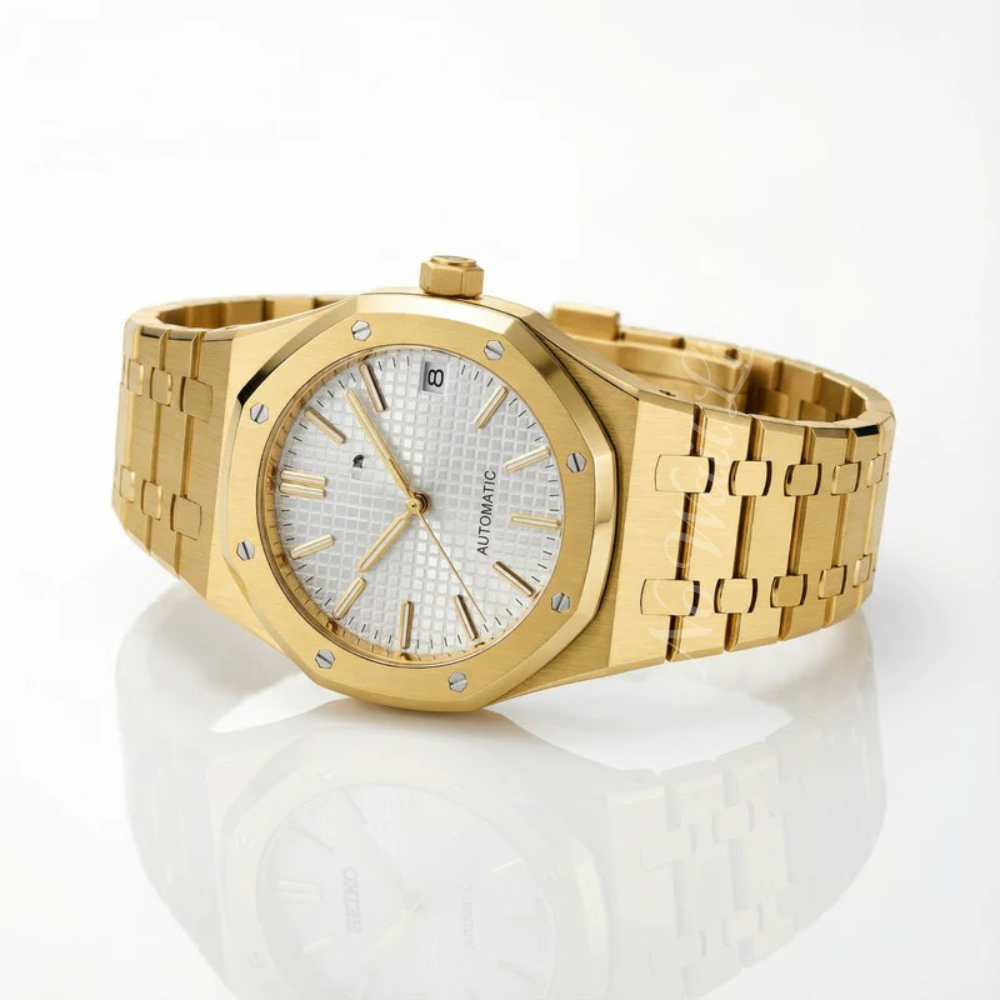 Royal Oak - Gold White