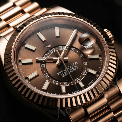 Date - Sky Dweller Rose Gold Chocolate