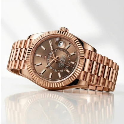 Date - Sky Dweller Rose Gold Chocolate