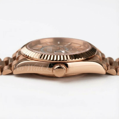 Date - Sky Dweller Rose Gold Chocolate