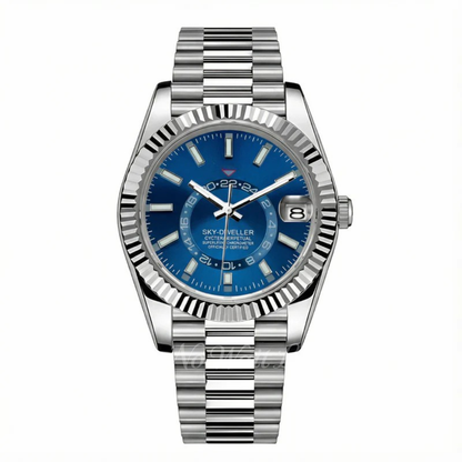 Date  - Sky Dweller Blue