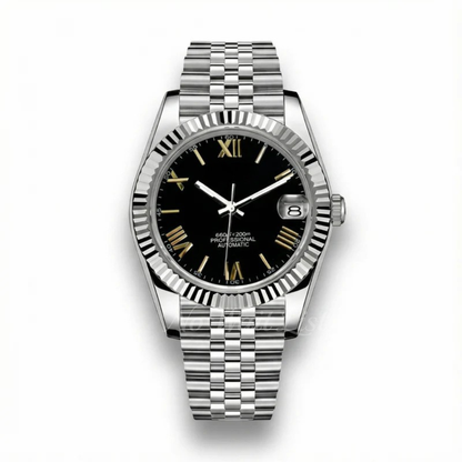 Date - Roman Gold Black