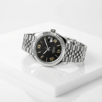 Date - Roman Gold Black