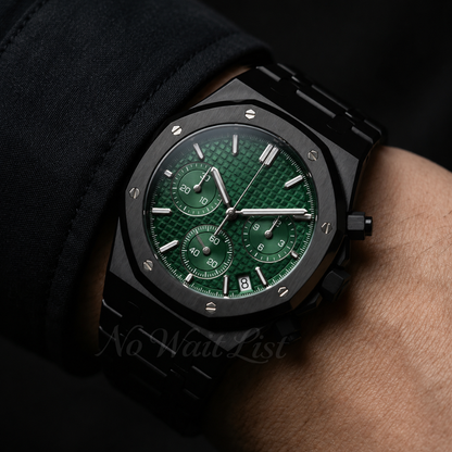 Royal oak - Chrono Black Edition Green